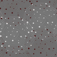 Seamless hand drawn pattern. Vector illustration