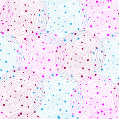 Seamless hand drawn pattern. Vector illustration