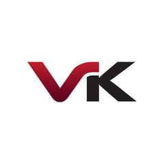 Modern Initial Logo VK