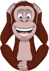 Funny little monkey