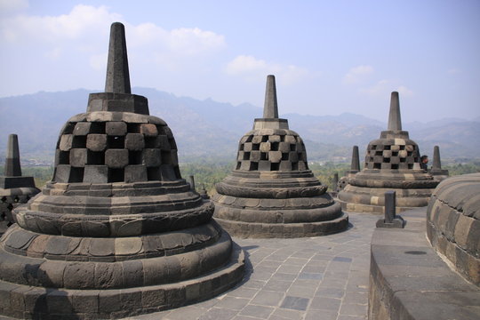 stupas de Borobudur