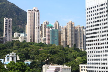 Fototapeta premium Hong Kong's Skyline