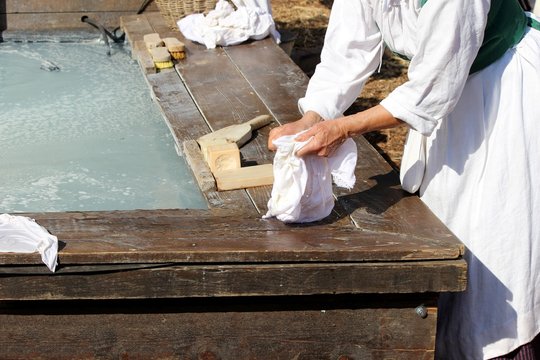 Lavandière Au Lavoir