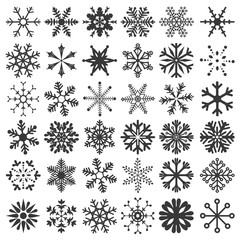 Set of top Snowflakes 3 of 3