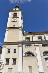 Fototapeta premium Saint Nicholas Cathedral of Ljubljana, Slovenia