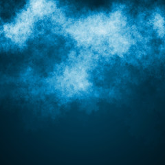Blue dark sky illustration