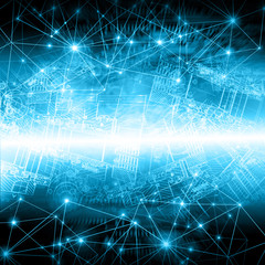 Obraz premium Best Internet Concept of global business.Technological