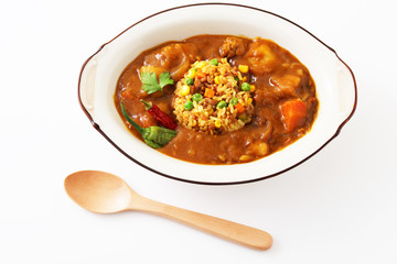 おいしそうなカレーライス