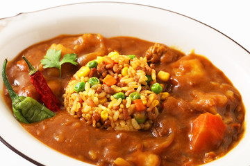 おいしそうなカレーライス
