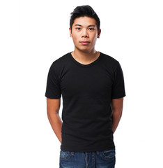 Obraz premium cool chinese man smiling