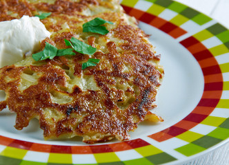 Potato pancake  latkes