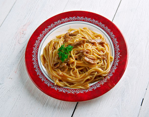 Greek Pheasant Pasta