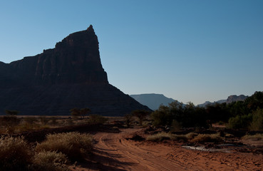 desert and landscape in Saudi Arabia