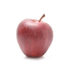 Fresh Gala apple isolated on white background