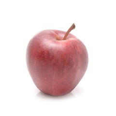 Fresh Gala apple isolated on white background