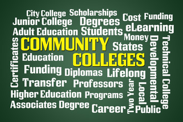 Community Colleges Word Cloud