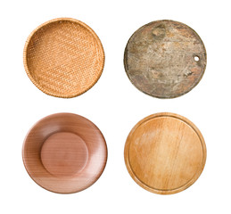 wooden plate