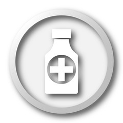 Pills bottle  icon