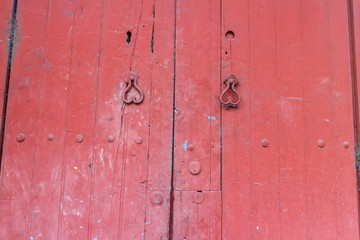 old door detail from the city of Leon, Nicaragua