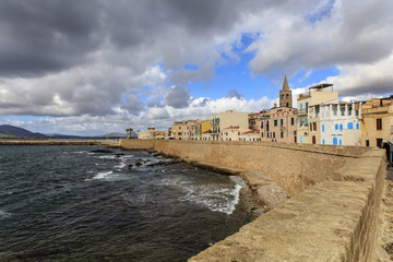 Sardinië, Alghero centrum oude stad