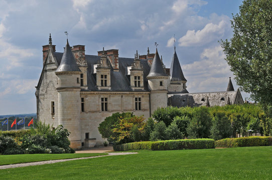 Il castello di Amboise, Loira - Francia