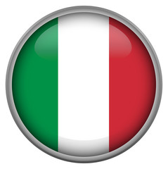 Badge with Italian flag