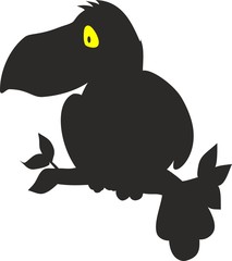 silhouette toucan