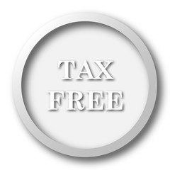 Tax free icon