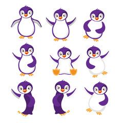 Pingwiny Ilustracja  © verygooddesign