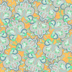 Fototapeta na wymiar Flower seamless pattern.