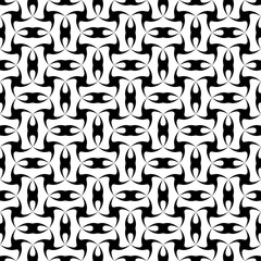Seamless pattern with twisting elements.