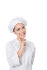 Woman Chef - In Studio Shot