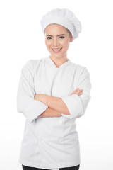 Woman Chef - In Studio Shot
