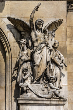 Opera National de Paris (Grand Opera, Garnier Palace). Sculpture