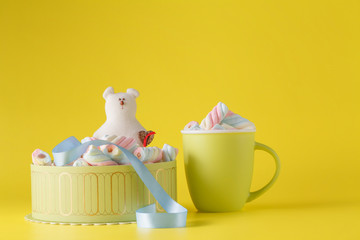 Kid party present decoration