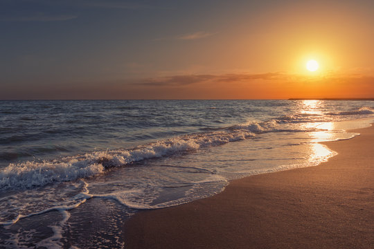 Beach on Sunset