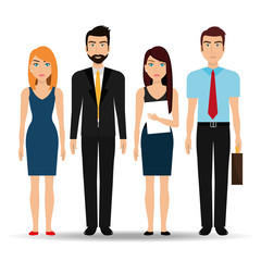 Fototapeta premium Business people and entrepreneur