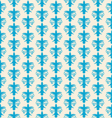 Seamless Ornate Pattern in Arabian Style