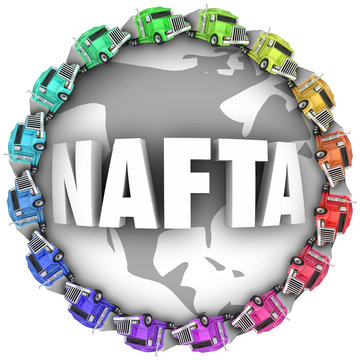 NAFTA North American Free Trade Agreement Trucks