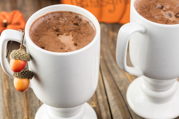 Hot chocolate.
