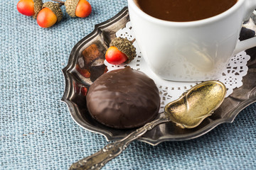 Hot chocolate.