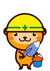 工事中の動物シリーズ