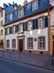 House, where Karl Marx was born, Trier