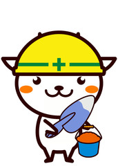 工事中の動物シリーズ