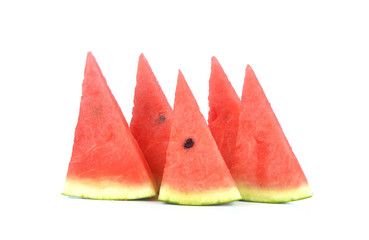 watermelon on white background