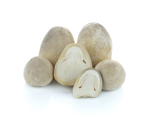 Fototapeta premium rice straw mushrooms isolated on white background