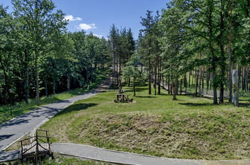 Verila mountain landscape, Belchin village, Bulgaria 