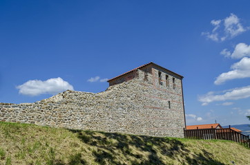Fototapeta premium Late Antiquity fortress by Prevails Mali town or Stari Mali grad, Belchin village,Bulgaria