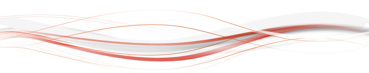 Welle Rot Wei&szlig; Banner Band Business 