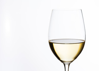 glass of white wine